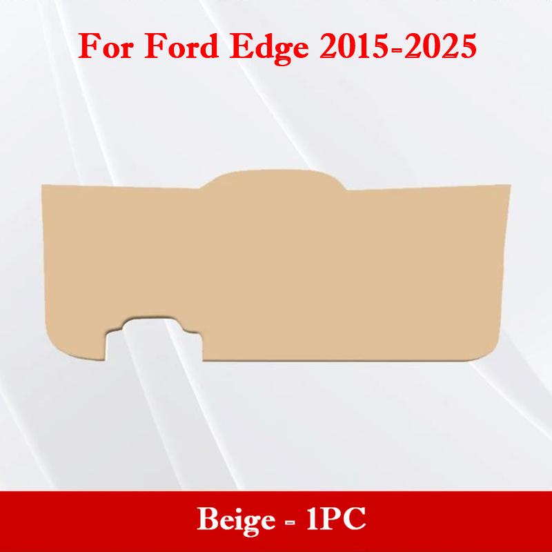 Для Ford Edge L 2015-2026 Автомобильный Защитный Коврик на Дверь Багажника Искусственная Кожа Защита Багажника от Царапин и Ударов Аксессуары для Интерьера Автомобиля