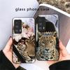 Цветочный Леопардовый Тень Для Motorola Moto Edge 20 Lite 30 Pro 40 Neo 50 Ultra G45 G54 G55 G75 G84 G85 GPlay 23 Стеклянный Чехол для Телефона
