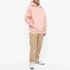 Nike Флисовый свитшот Solo Swoosh, отбеленный коралловый/белый, мужская уличная одежда CV0552-697