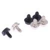 100Pcs Toothed Hex Computer Pc Case Hard Drive Motherboard Mounting Screws For Motherboard Pc Case Cd-Rom Hard Disk