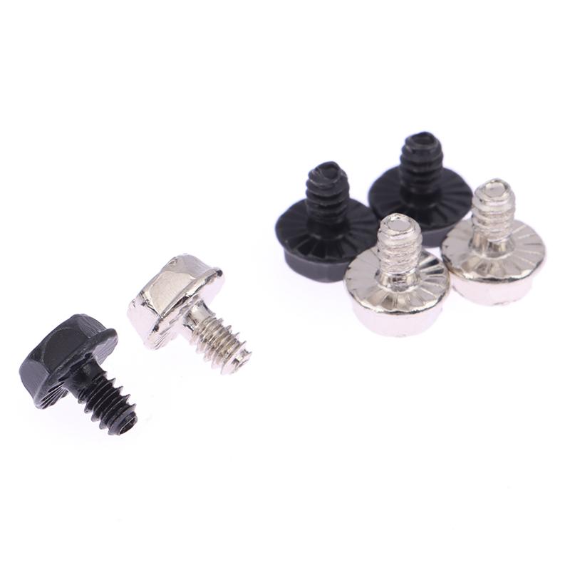 100Pcs Toothed Hex Computer Pc Case Hard Drive Motherboard Mounting Screws For Motherboard Pc Case Cd-Rom Hard Disk