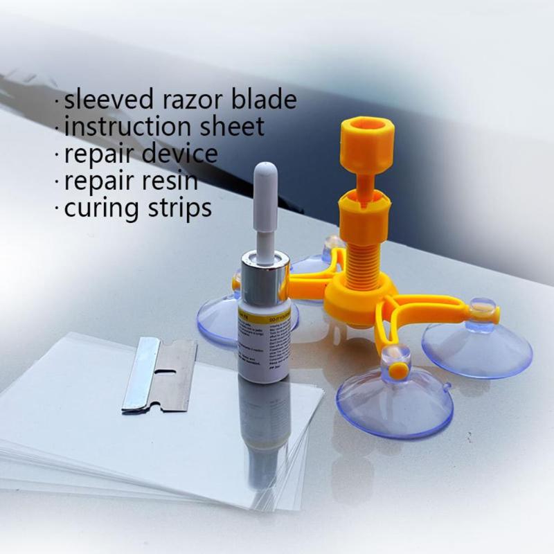 DIY Car Windshield Cracked Repair Kit Upgrade Auto Glass Nano Repair Fluid Windscreen Scratch Crack Restore Auto Window Repairing Tool