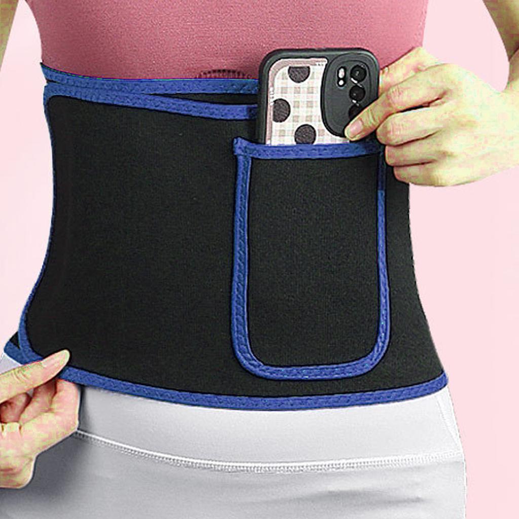 Пояс для тренировки талии Эластичный резиновый Поглощающий пот Пояс для похудения и формирования тела для мужчин и женщин