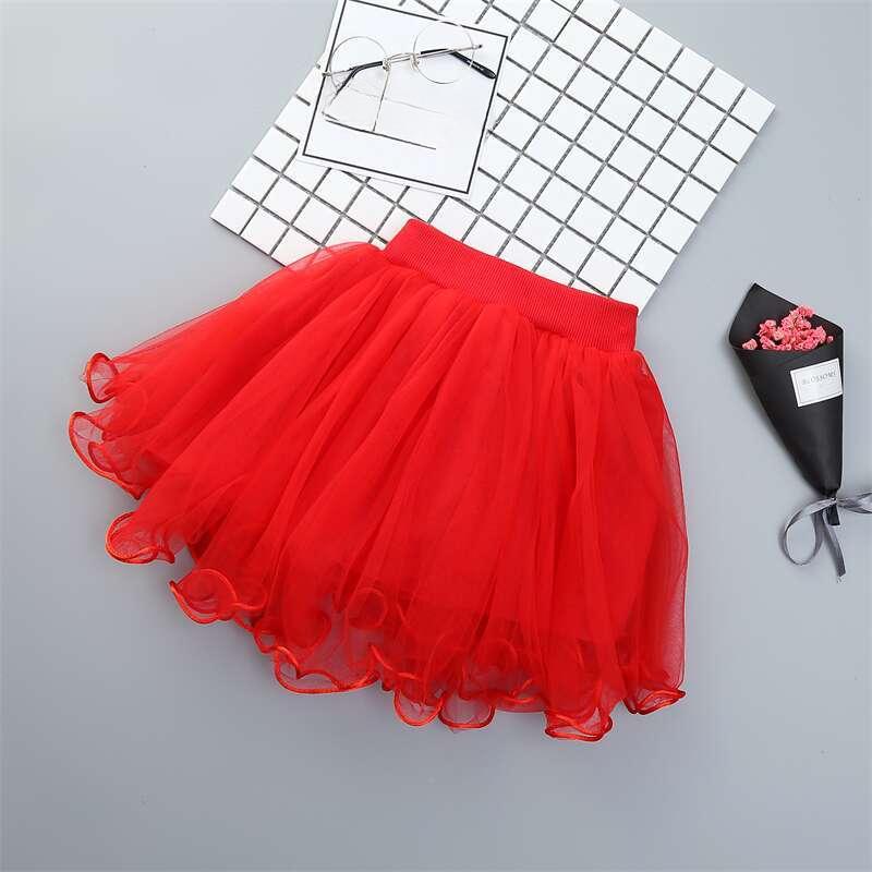 Baby Girl Summer Skirt Fluffy Skirt Short Skirt Girls' Mesh Skirt Children's Princess Skirt