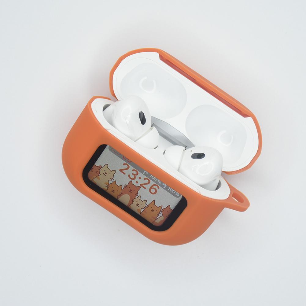 Для AirPods A9 Pro С Углублениями для Экрана Ударопрочный Противоскользящий Чехол-Крышка Защитный Чехол Для AirPods A9 Pro 50г