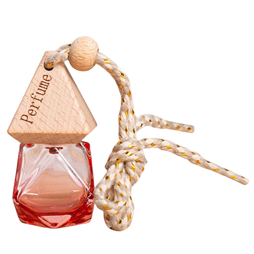 Автомобильный диффузор для духов, украшение для ароматерапии, подвесной флакон с треугольной крышкой, освежитель воздуха, диффузор для эфирных масел