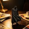 Высококачественная настольная фигурка Супергерой Летучая Мышь, 3D-печатная статуэтка Черного Героя, Коллекционная скульптура-украшение, Подарок для фанатов кино в домашний офис