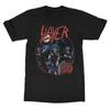 2026 Летняя Мода Трендовая Футболка Slayer Графический Принт Унисекс Мужская Женская Летний Хлопок Оверсайз Y2k Короткий Рукав Модная Футболка