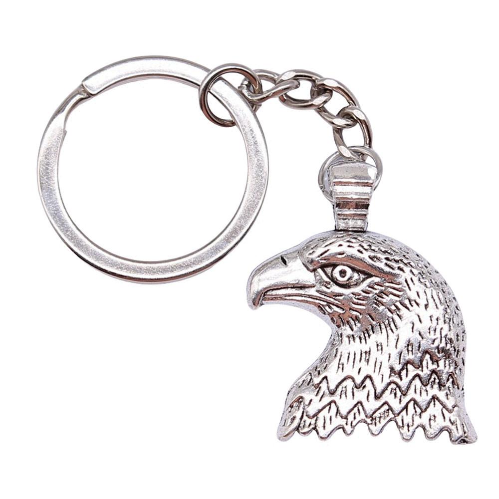 Eagle Keychain Charms Pendants Animal Lover Keepsake Key Ring 28mm