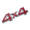 Автомобильные модифицированные буквы 4WD 4X4, металлические боковые наклейки для автомобиля, подходят для всех значков на передней решетке и задних значков