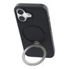 For iPhone 17 Case Compatible with MagSafe Kickstand TPU+PC Phone Cover Carbon Fiber Texture