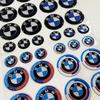 BABC1 Hot For BMW BMW Round 3D Car Logo Reflective Waterproof Sticker for S1000 RR R1250 GS Motorcycle Racing Decor Soft Sticker