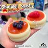 Мягкая игрушка-антистресс Taba Squishy в форме клубнично-черничного суфле для детей и взрослых, помогает снять тревогу и расслабиться, отличный подарок.