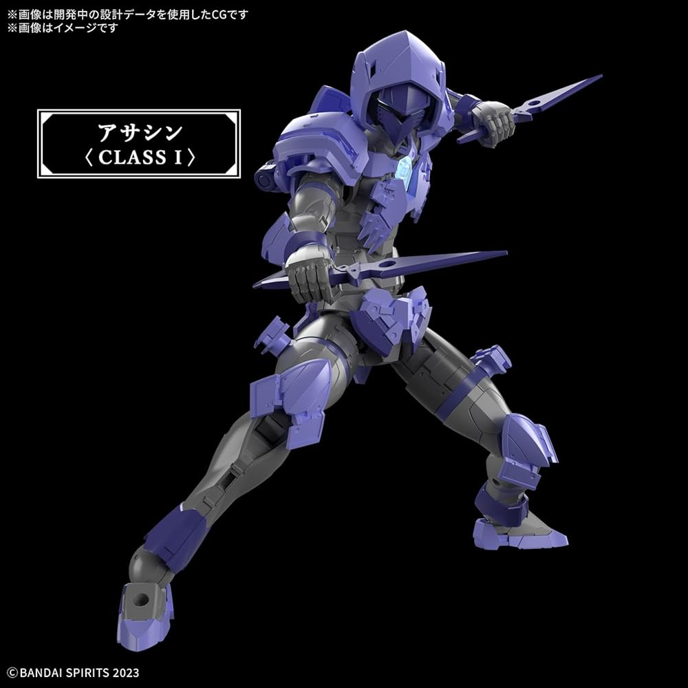 Bandai Spirits 30MF Liber Assassin Предварительно окрашенная пластиковая модель