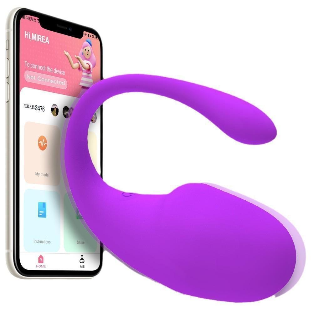 Вибрационный носимый вибратор-яйцо G-spot Smart APP с дистанционным управлением, фаллоимитатор, анальные секс-игрушки с 10 режимами вибрации, массажер простаты, стимулятор влагалища