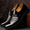 Модные мужские туфли на каблуках, модные, мужские, кроссовки для вечеринок, черные кожаные мокасины, итальянская обувь Sapato Social Masculino