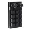 Mechanical Gaming Keypad 12 Keys 2 Knobs Small OSU Gaming Keyboard DIY Programmable Keyboard with USB Cable