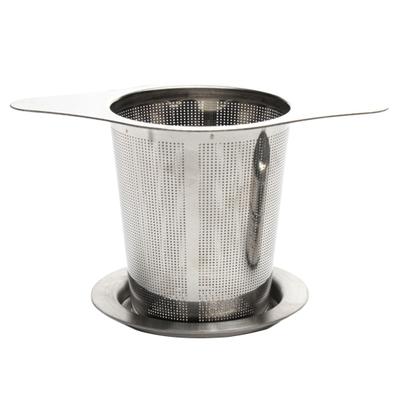 Легкая корзина для заварки чая с двойной ручкой, удобная чашка для кружки, сетчатый фильтр с вкладышами
