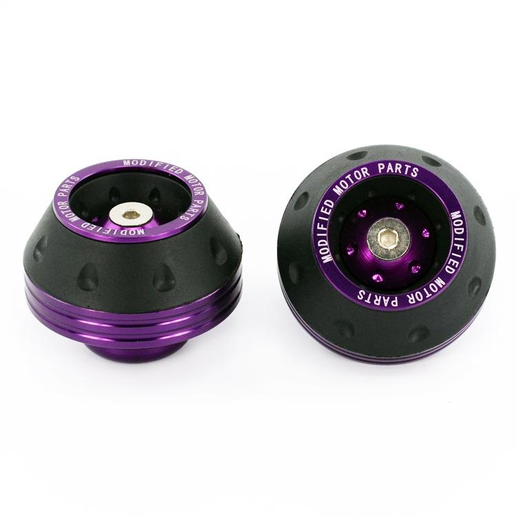 Colorful Motorcycle Crash Protector Wheel Front Fork Frame Axle Protector Pads Slider Motocross Motorbike Equipment Accessories