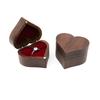 Ring Box Ultra-Light Item Storage Comfortable To Touch Love Heart Shaped Wedding Ring Box Jewelry Container for Home
