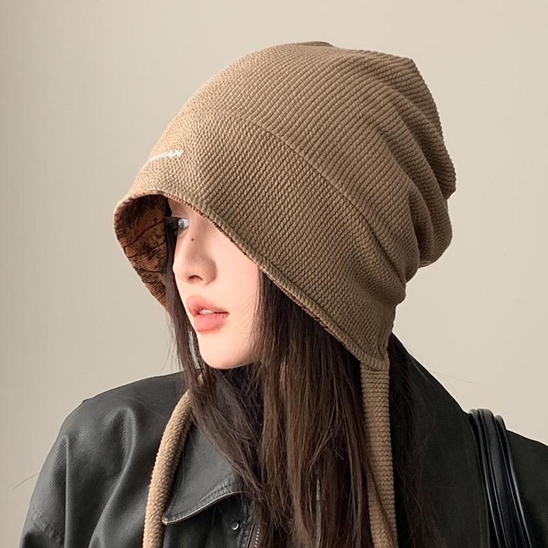 Knit Hat For Women With Warmth And Windproof Features For Autumn And Winter Casual Wear