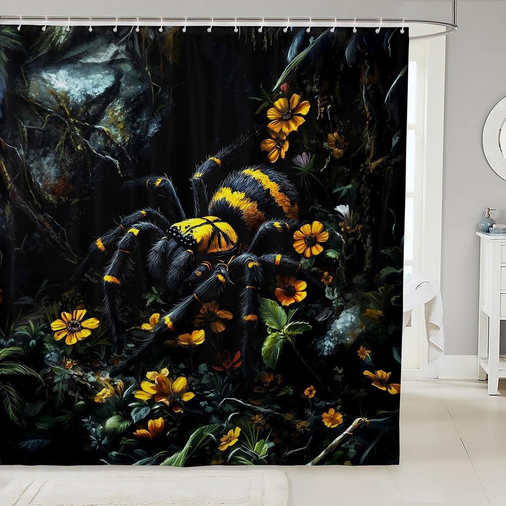 Мультяшный Кот Детские Занавески для Душа,Японская Занавеска для Ванной Укиё-э с Океанской Волной, Абстрактная Полосатая Домашняя Декорация, Морской Синий Ретр