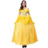 Snow White Princess Dress S-XXL Belle Cosplay Costume Halloween Party Stage Beauty Beast Game Role Play