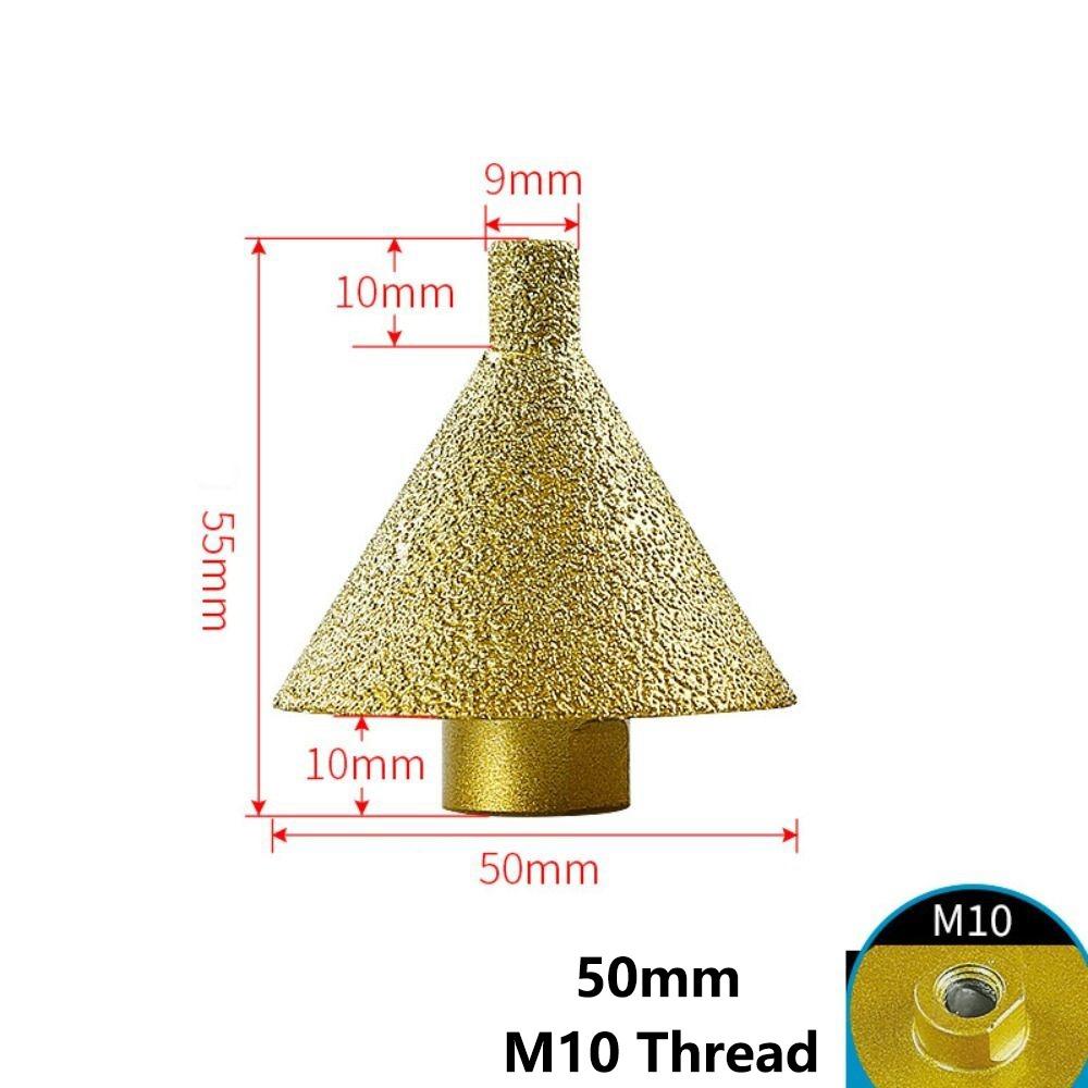 Grinding Head Ceramic Tile Hole Opener M10/M14 Thread Hole Opener Bit Portable Trimmer Drill Bit