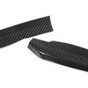 Black Carbon Fiber Style ABS Interior Center Control Side Trim Cover Cap Decor Moulding Fit For Toyota 86 Scion FR-S Subaru BRZ
