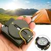 Metal Construction Outdoor Compass Waterproof Camping Compass Portable Professional Compass  Hiking