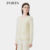 PORTS Women's Button-Decorated Cashmere Cardigan