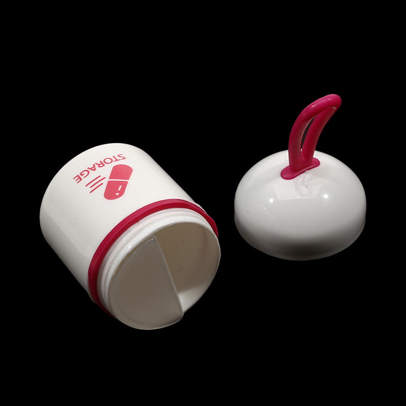 Портативная коробка для лекарств Герметичная коробка с отделениями для лекарств Напоминание о приеме лекарств Портативный контейнер для хранения лекарств