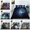 Wolf Pattern Home Bedding Set, Bedroom Duvet Cover, Pillow Case, Single/Double Bed, Full Size Home Decoration