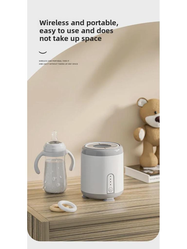 Умный молочный шейкер: Полностью автоматический электрический миксер и блендер для детского молока.