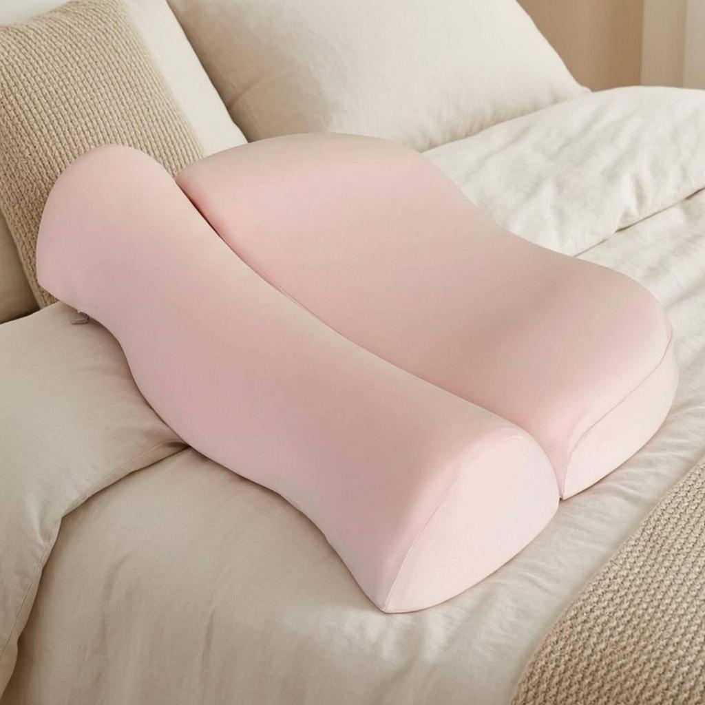 Foam Cervical Nighttime Comfort Pillow Aid Shaped