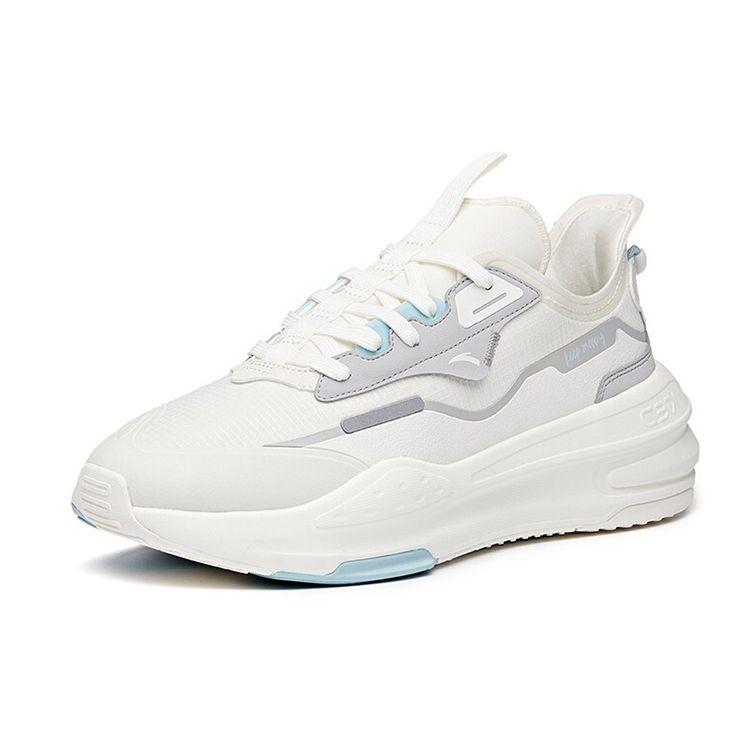 Anta Кроссовки для скейтбординга серии C37 Lifestyle, прочные и легкие, с низким верхом, мужские, белые, серые, 912128081-2