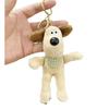 Colorful And Stylish Plush Dog Keychain Doll Ideal For Birthday Party Favors