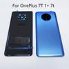 6,55 "Задняя крышка для OnePlus 7T 1 + 7t задняя крышка батарейного отсека задняя стеклянная крышка Замена корпуса с объективом камеры