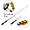 Landing Net Handle Retractable Pole Fishing Rod Maintenance with 8mm Universal Interface