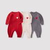 Super Cute Newborn Knitted Romper - Autumn Fashion Outfit for Infants