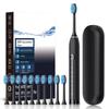 Smart Electric Toothbrush Adult Rechargeable Fully Automatic Soft Brush Family Combination Double Set Cleaning Toothbrush