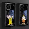 Чехол для телефона Белоснежка и Семь Гномов для Apple iPhone 15 16 Pro Max 13 14 Plus 12 11 Pro plus Матовый