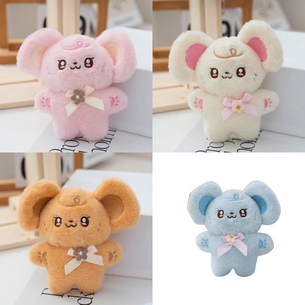 Premium Plush Mouse Keychain Stuffed Toy With Soft Texture For Kids Girls