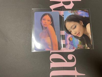 [Б/У] торговая карточка blackpink jennie