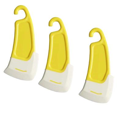 3 шт. многофункциональный пищевой силиконовый шпатель скребок ложка набор, устойчивый к царапинам термостойкий резиновый скребок, кухонный скребок инструмент для чистки