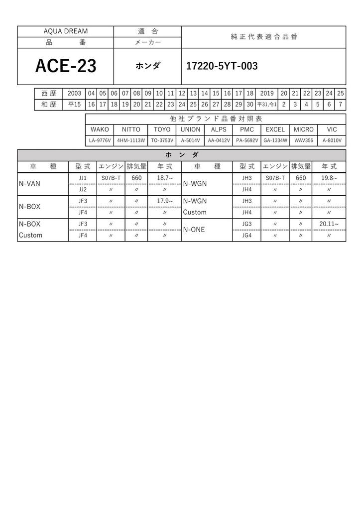 Воздушный фильтр салона Aqua Dream PLATINUM для Honda [17220-5YT-003] AD-ACE-23 AQUA DREAM