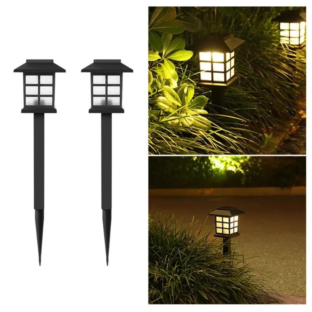 1000mah 8Pcs Solar LED Pathway Lights Outdoor Waterproof Walkway Garden Decor Street Lamp for Landscape Yard Patio Driveway