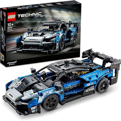 Конструктор LEGO Technic McLaren Senna GTR 42123, образовательный автомобиль STEM для мальчиков от 10 лет