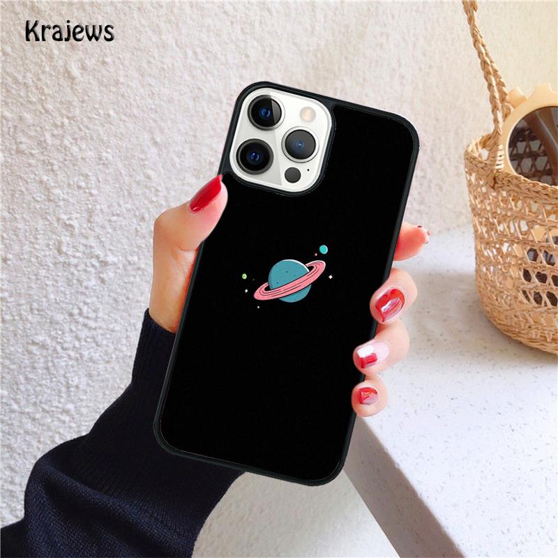SPACE Soft Phone Case For iPhone 17 Air 16 15 14 Max Plus 11 12 13 Pro Max Phone Cover coque Shell Fundas