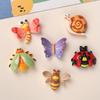 6pcs Insect Fridge Magnets, Cute Fridge Magnets, Suitable for Home Kitchen Fridge, Cabinets And Dishwashers, Fridge Decorations